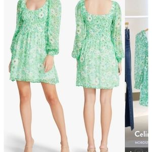 Color Me Lucky Long Sleeve Chiffon DressBB DAKOTA BY STEVE MADDEN